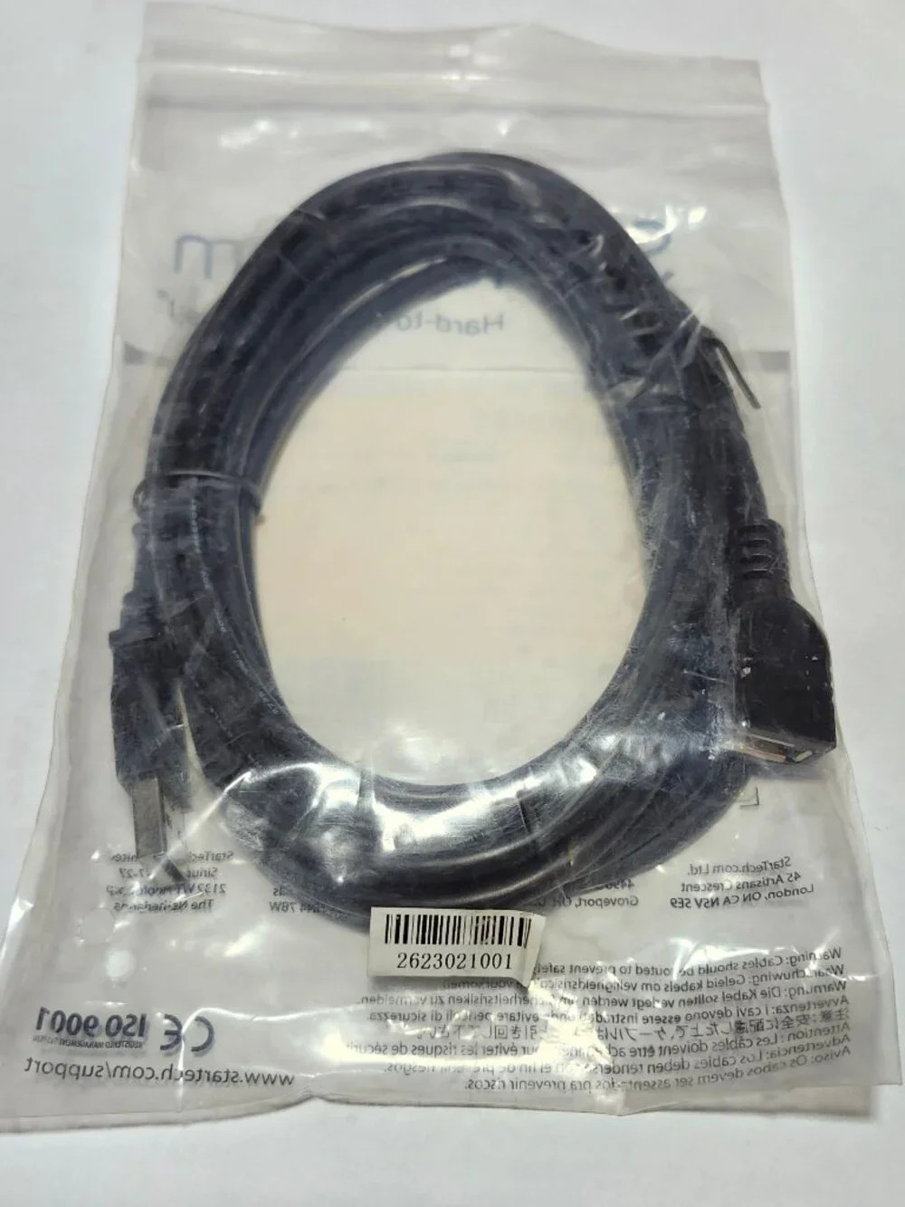 StarTech 10ft USB 2.0 Extension Cable Male to Female (M/F) - NEW
